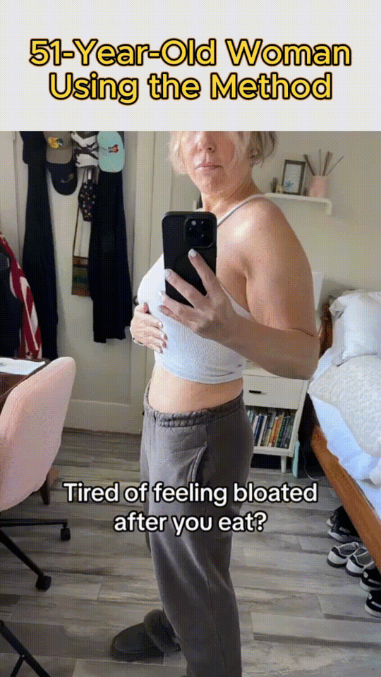 Linda's transformation from bloated to flat belly